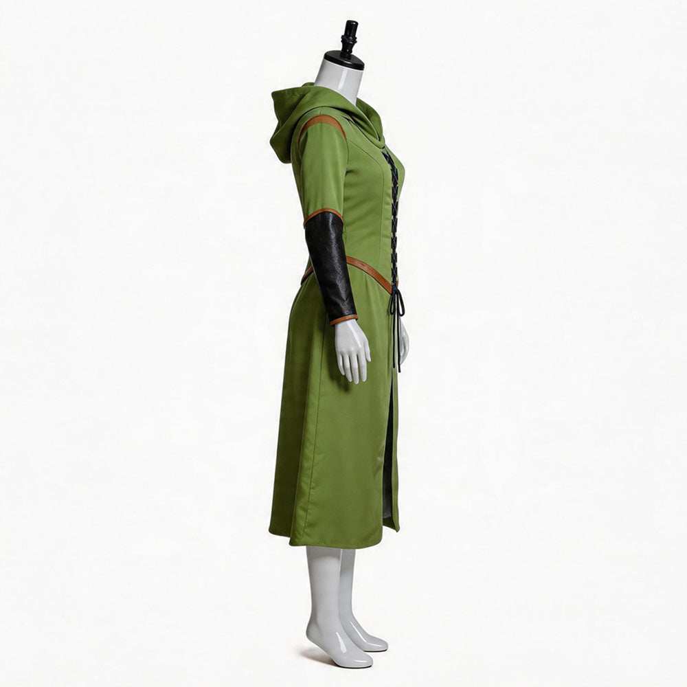 Cosplay Costume Arwen The Lord of the Rings: The Rings of Power Saison 3(2026) TV Cosplay Robe Verte Femme
