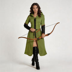 Cosplay Costume Arwen The Lord of the Rings: The Rings of Power Saison 3(2026) TV Cosplay Robe Verte Femme
