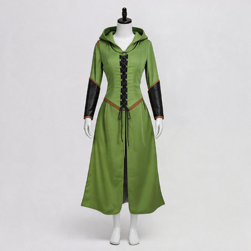 Cosplay Costume Arwen The Lord of the Rings: The Rings of Power Saison 3(2026) TV Cosplay Robe Verte Femme