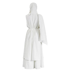 Cosplay Costume Athana The Odyssey(2026) Film Cosplay Robe Blanche Femme Ver.2