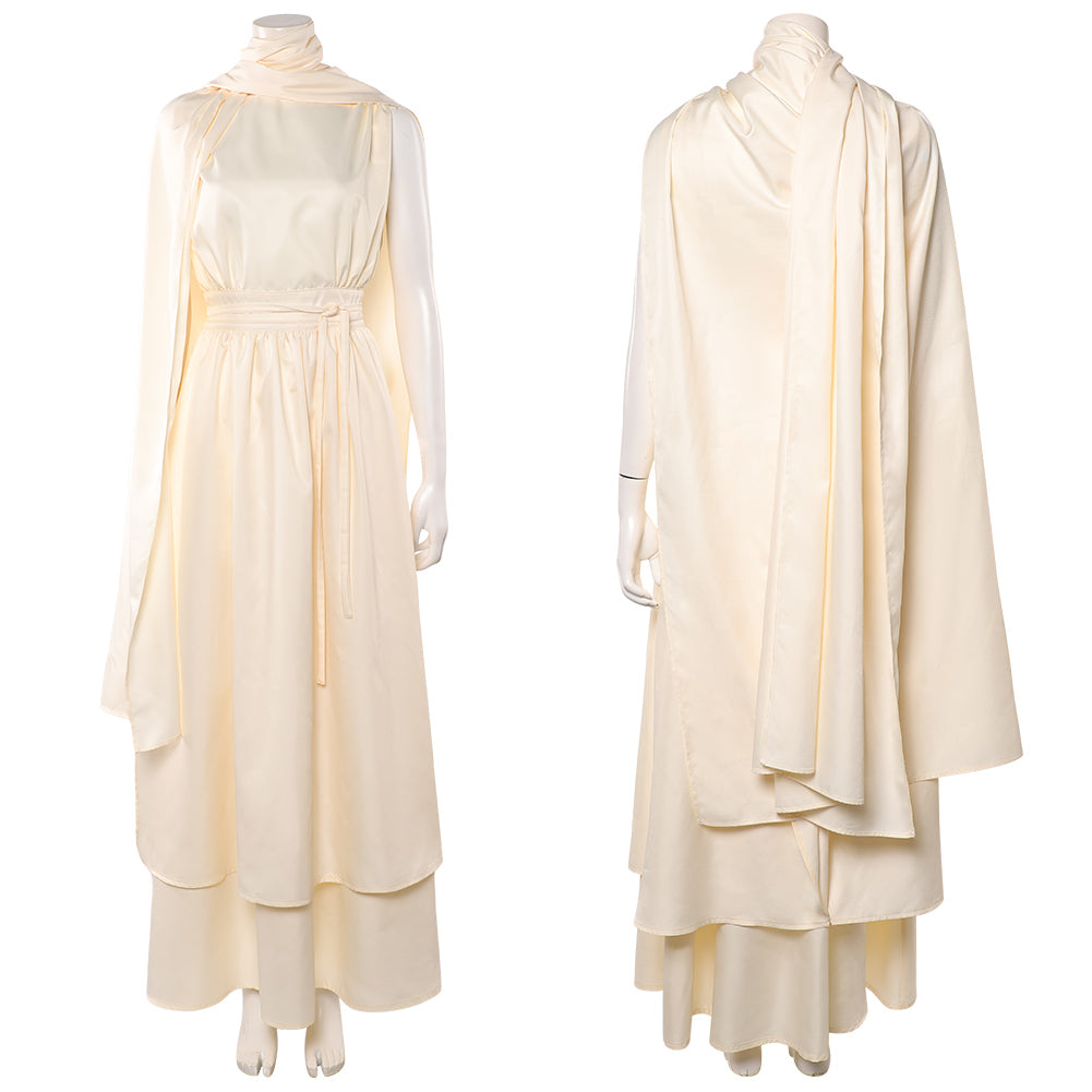 Cosplay Costume Athana The Odyssey(2026) Film Cosplay Robe Jaune Claire Femme