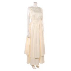 Cosplay Costume Athana The Odyssey(2026) Film Cosplay Robe Jaune Claire Femme