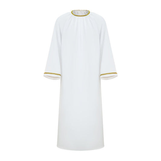 Cosplay Costume Aziraphale Good Omens 3(2026) TV Cosplay Robe Blanche Homme