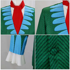 Cosplay Costume Baroque One Piece Live Action 2(2026) TV Cosplay Tenue Verte Homme