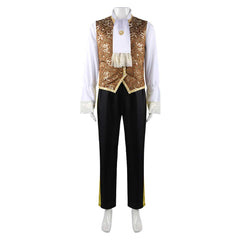 Cosplay Costume Beast La Belle et la Bête Film Cosplay Tenue Bleue et Noire Homme