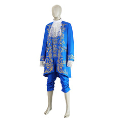 Cosplay Costume Beast La Belle et la Bête Film Cosplay Tenue Bleue Homme