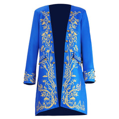 Cosplay Costume Beast La Belle et la Bête Film Cosplay Veste Bleue Homme
