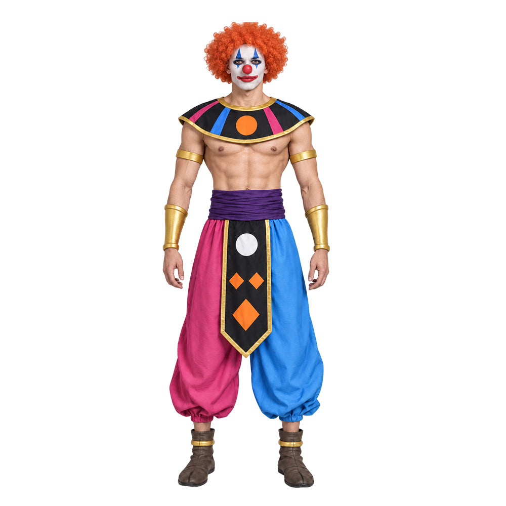 Cosplay Costume Belmod Dragon Ball Super: Beerus(2026) Anime Cosplay Tenue Bleue Homme