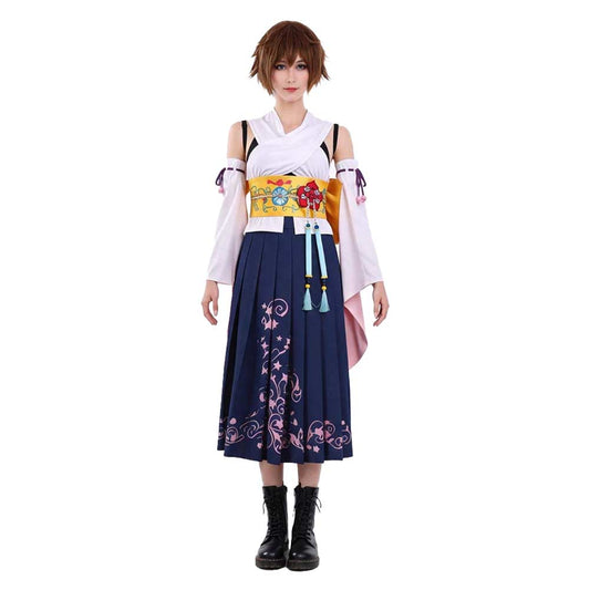 Cosplay Costume Beth Final Fantasy Re: Resonance(2026) Jeu Cosplay Kimono Blanc Femme