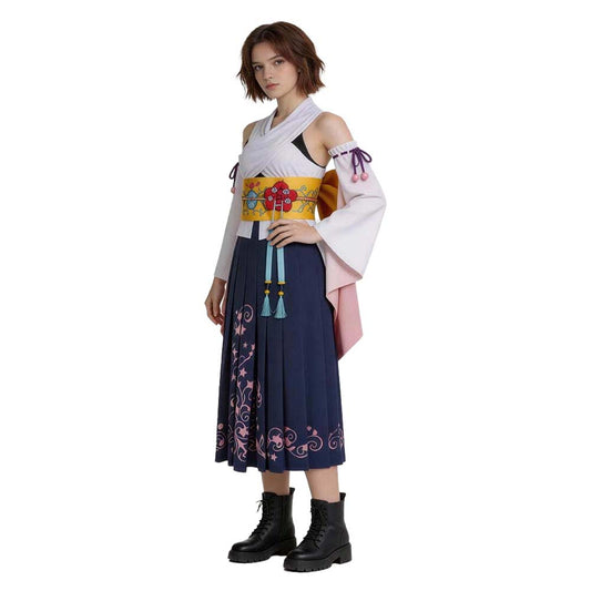 Cosplay Costume Beth Final Fantasy Re: Resonance(2026) Jeu Cosplay Kimono Blanc Femme