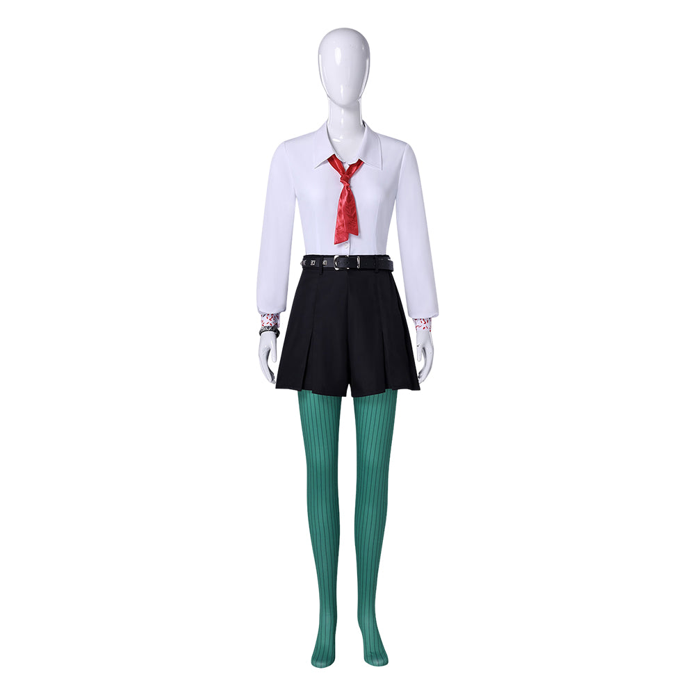 Cosplay Costume Billie Billie À la Croisée des Mondes(2026) Film Cosplay Tenue Noire et Blanche Femme