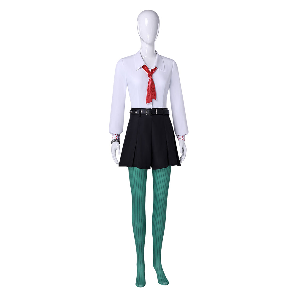 Cosplay Costume Billie Billie À la Croisée des Mondes(2026) Film Cosplay Tenue Noire et Blanche Femme
