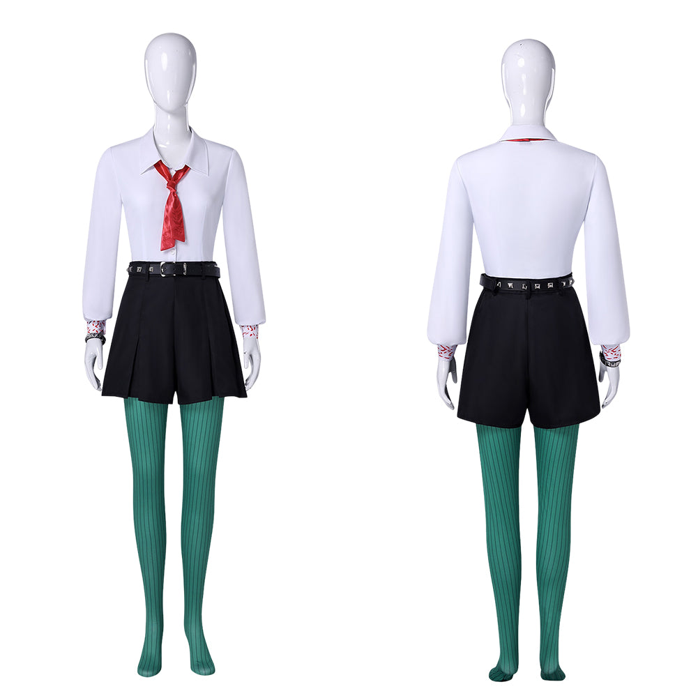 Cosplay Costume Billie Billie À la Croisée des Mondes(2026) Film Cosplay Tenue Noire et Blanche Femme