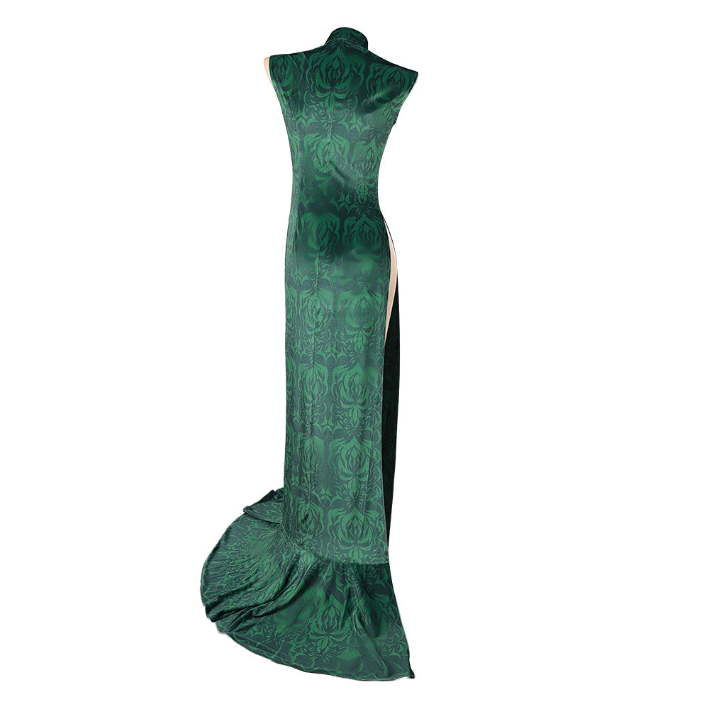 Cosplay Costume Boa Hancock One Piece: Heroines(2026) Anime Cosplay Robe Verte Femme