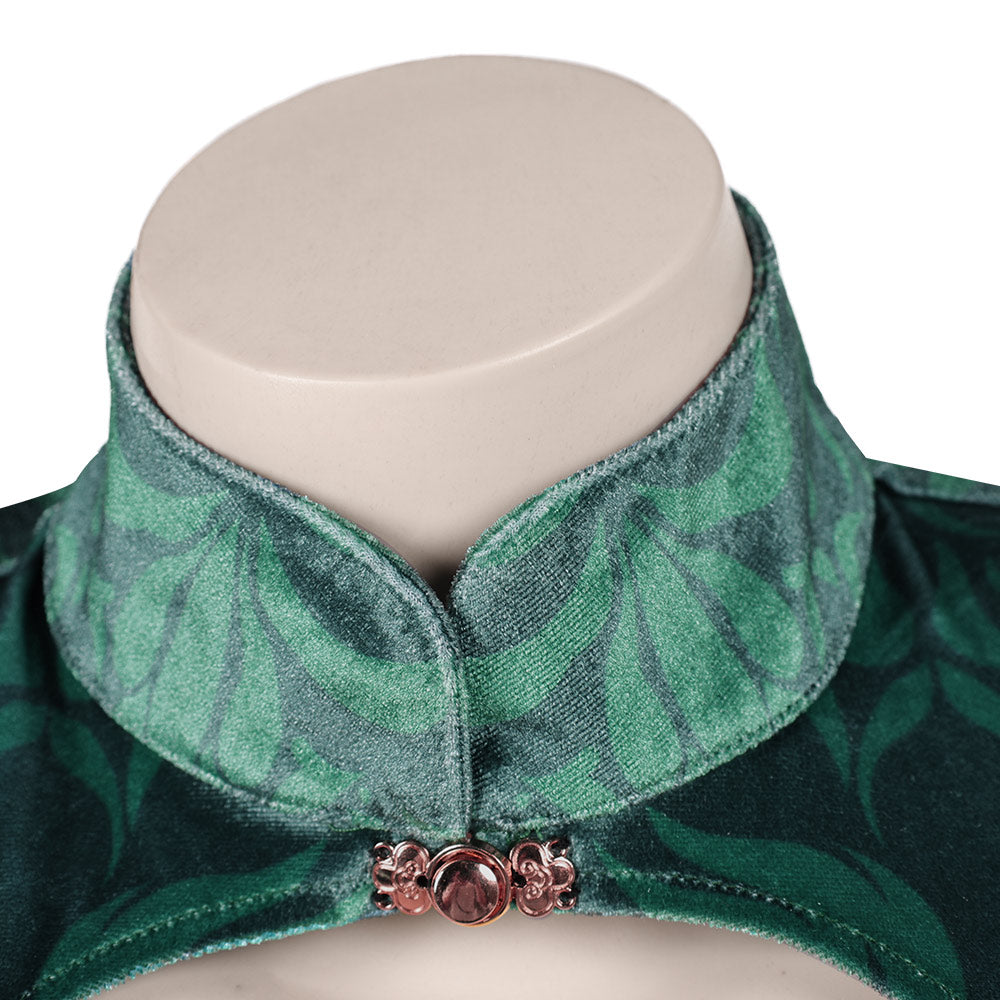 Cosplay Costume Boa Hancock One Piece: Heroines(2026) Anime Cosplay Robe Verte Femme