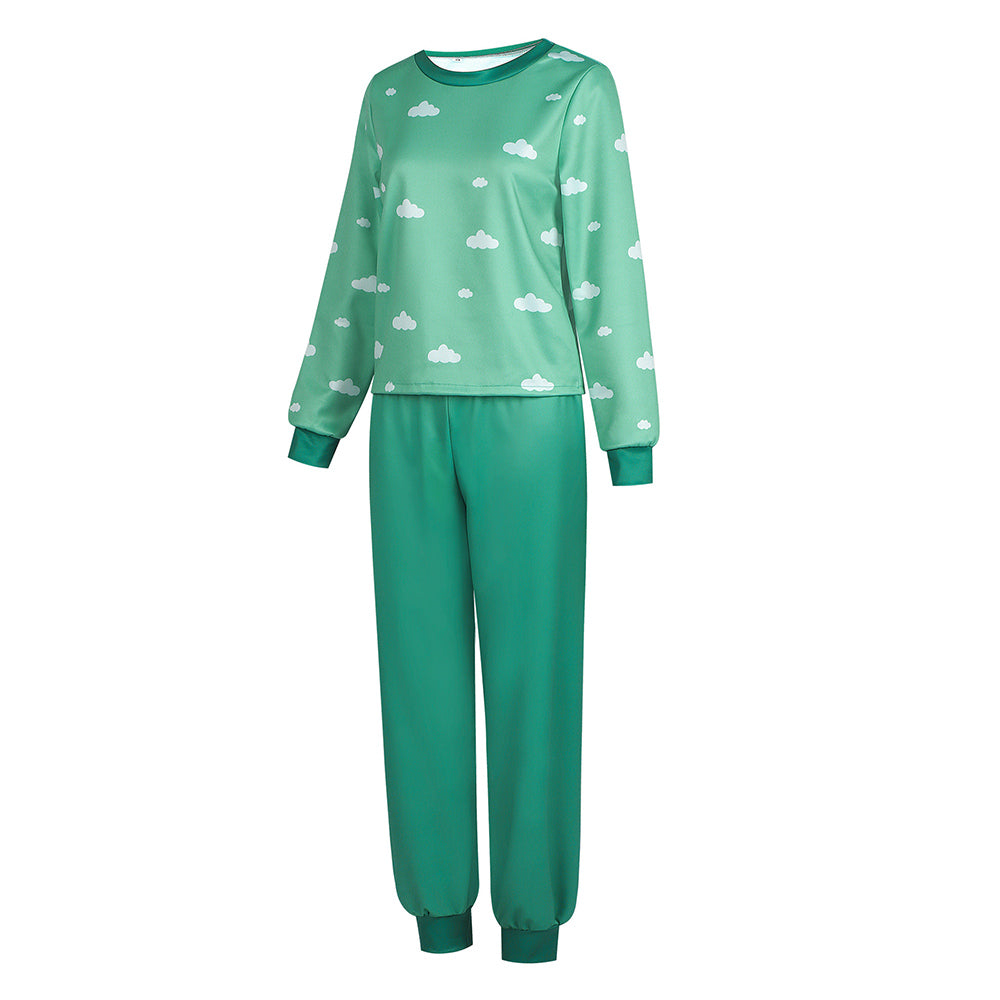 Cosplay Costume Bonnie Film Cosplay Tenue Verte Femme