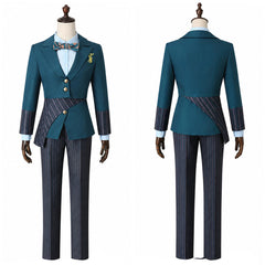 Cosplay Costume Boq Wicked Film Cosplay Tenue Verte et Grise Homme