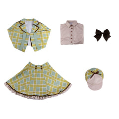 Cosplay Costume C.C. Code Geass Anime Cosplay Tenue de Détective Verte Femme