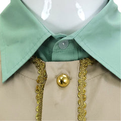 Cosplay Costume Captain Clark Backrooms(2026) Film Cosplay Tenue Verte Enfant