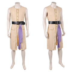 Cosplay Costume Captain Clark Backrooms(2026) Jeu Cosplay Gilet Beige Long Homme