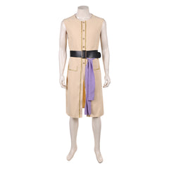 Cosplay Costume Captain Clark Backrooms(2026) Jeu Cosplay Gilet Beige Long Homme