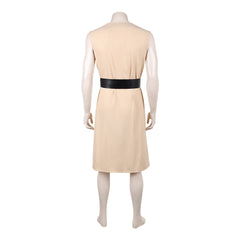 Cosplay Costume Captain Clark Backrooms(2026) Jeu Cosplay Gilet Beige Long Homme