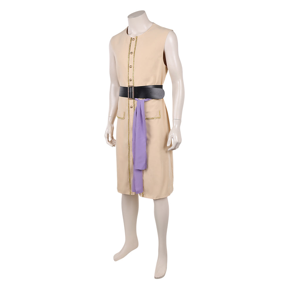Cosplay Costume Captain Clark Backrooms(2026) Jeu Cosplay Gilet Beige Long Homme