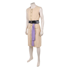 Cosplay Costume Captain Clark Backrooms(2026) Jeu Cosplay Gilet Beige Long Homme