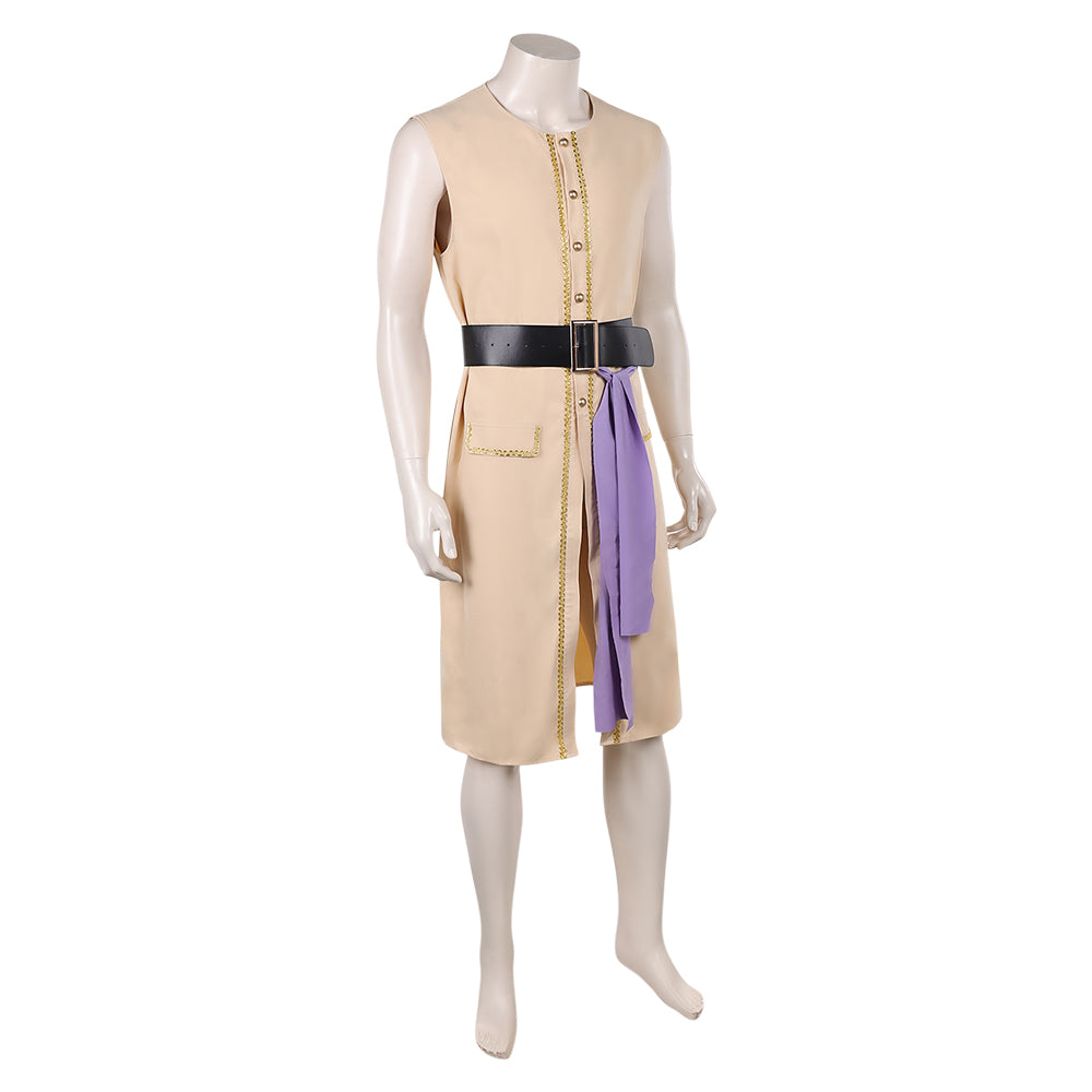 Cosplay Costume Captain Clark Backrooms(2026) Jeu Cosplay Gilet Beige Long Homme