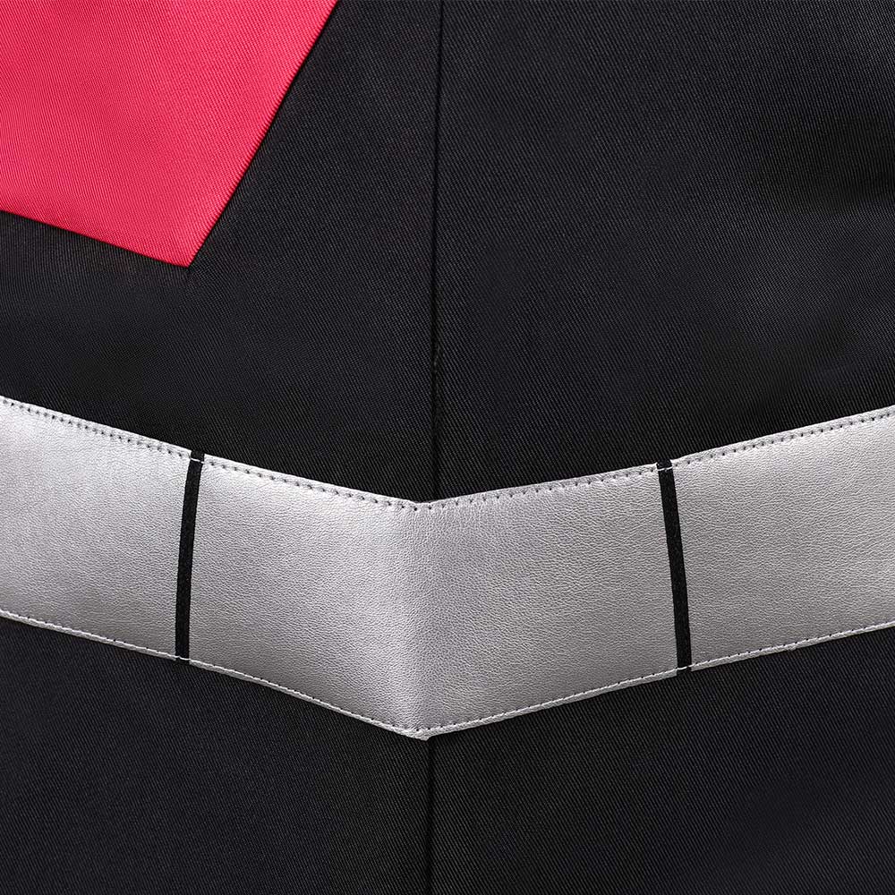 Cosplay Costume Captain Invincible 4(2026) TV Cosplay Combinaison Rouge et Noire Homme