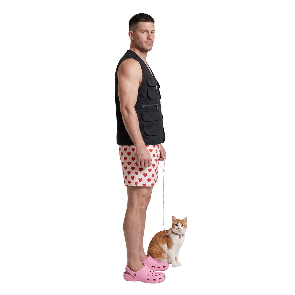 Cosplay Costume Carl Dungeon Crawler Carl Manga Cosplay Tenue Noire Homme