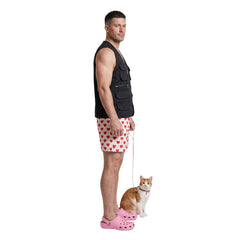 Cosplay Costume Carl Dungeon Crawler Carl Manga Cosplay Tenue Noire Homme