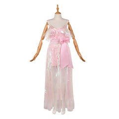 Cosplay Costume Catherine Earnshaw Les Hauts de Hurlevent(2026) Film Cosplay Robe Rose Femme