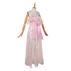 Cosplay Costume Catherine Earnshaw Les Hauts de Hurlevent(2026) Film Cosplay Robe Rose Femme