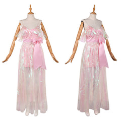 Cosplay Costume Catherine Earnshaw Les Hauts de Hurlevent(2026) Film Cosplay Robe Rose Femme