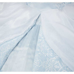 Cosplay Costume Cendrillon Film Cosplay Robe de Soirée Bleue Claire Femme