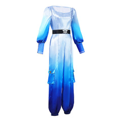 Cosplay Costume Chloe Charming Descendants: Wicked Wonderland(2026) Film Cosplay Combinaison Bleue Femme