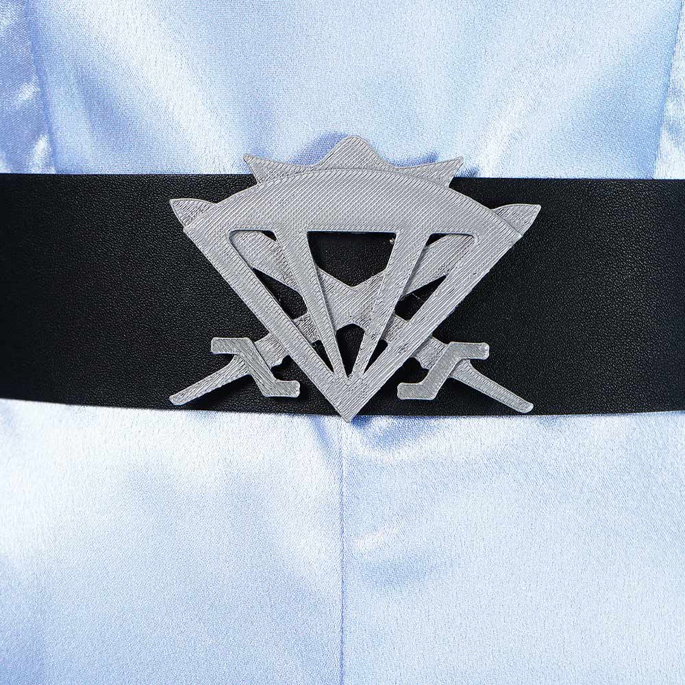 Cosplay Costume Chloe Charming Descendants: Wicked Wonderland(2026) Film Cosplay Combinaison Bleue Femme