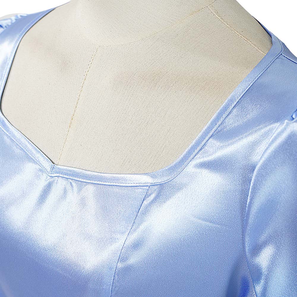 Cosplay Costume Chloe Charming Descendants: Wicked Wonderland(2026) Film Cosplay Combinaison Bleue Femme