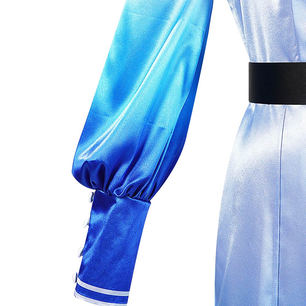 Cosplay Costume Chloe Charming Descendants: Wicked Wonderland(2026) Film Cosplay Combinaison Bleue Femme