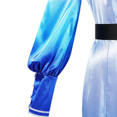 Cosplay Costume Chloe Charming Descendants: Wicked Wonderland(2026) Film Cosplay Combinaison Bleue Femme