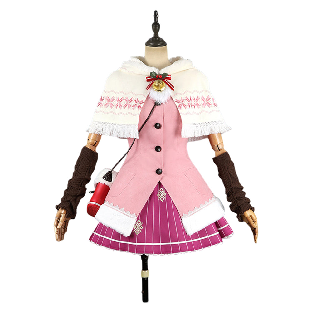 Cosplay Costume Christmas Ram RE0(2026) Anime Cosplay Tenue de Noël Rose Femme