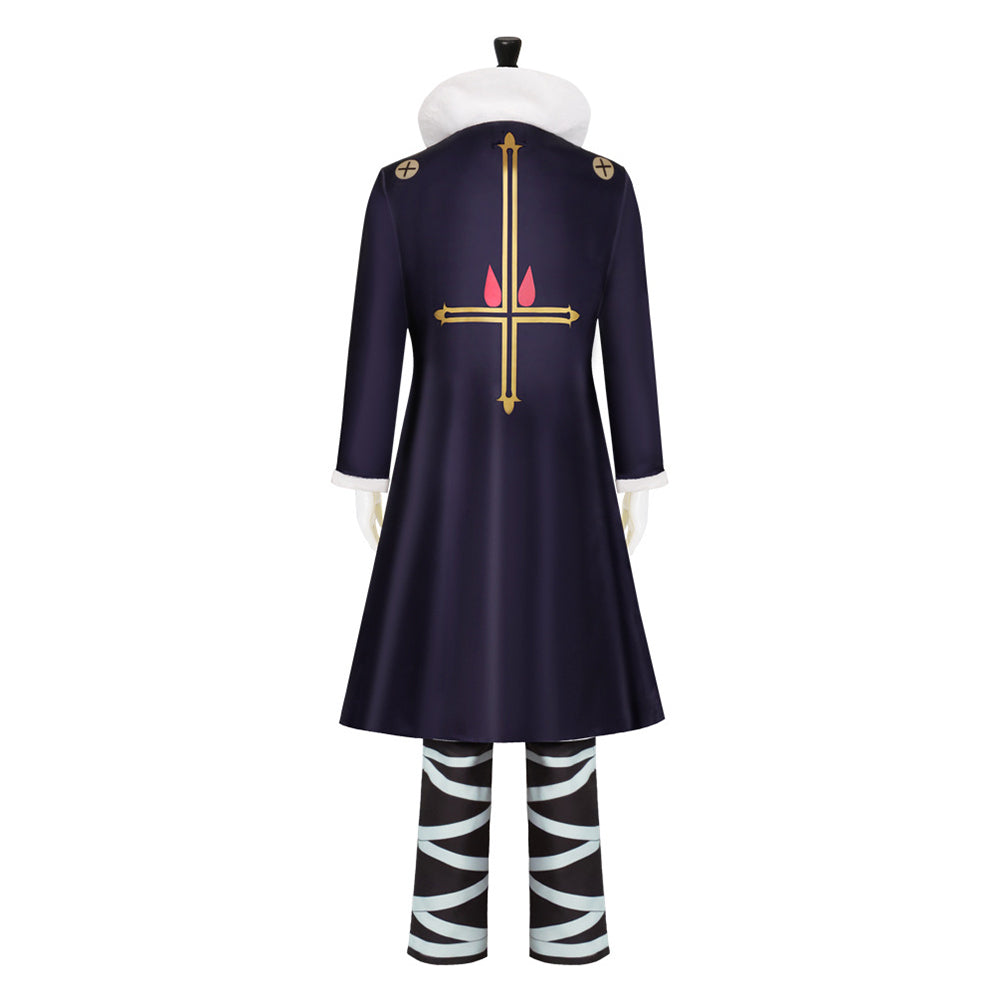 Cosplay Costume Chrollo Lucilfer Hunter x Hunter Anime Cosplay Tenue Noire Homme