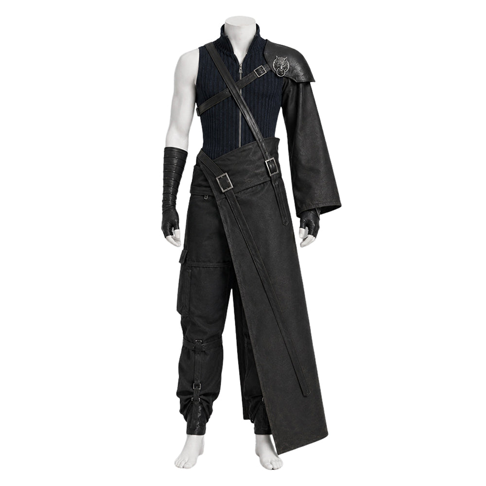 Cosplay Costume Cloud Final Fantasy Jeu Cosplay Tenue Noire Homme