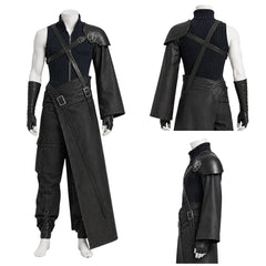 Cosplay Costume Cloud Final Fantasy Jeu Cosplay Tenue Noire Homme