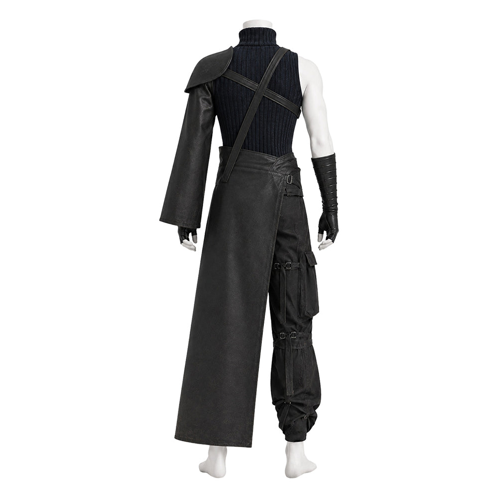 Cosplay Costume Cloud Final Fantasy Jeu Cosplay Tenue Noire Homme
