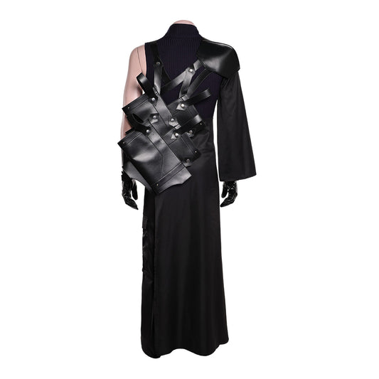 Cosplay Costume Cloud Final Fantasy VII : Advent Children Jeu Cosplay Tenue Noire Homme