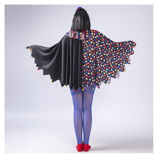 Cosplay Costume Clown Terrifier 4(2026) Film Cosplay Cape Noire Femme