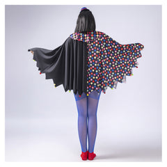 Cosplay Costume Clown Terrifier 4(2026) Film Cosplay Cape Noire Femme