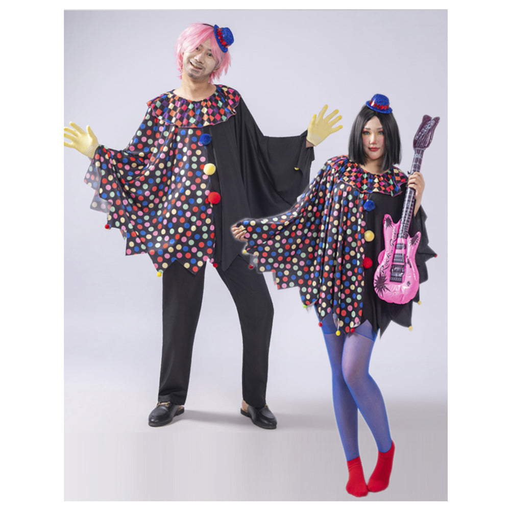 Cosplay Costume Clown Terrifier 4(2026) Film Cosplay Cape Noire Femme